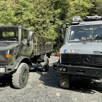 Unimog Georgien Duo