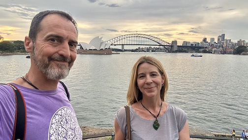 Hafenbrücke und Oper von Sydney